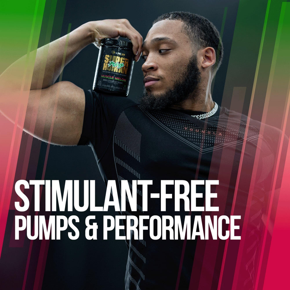 ALPHA LION Superhuman Pump dissolving powder in water for fast vascularity