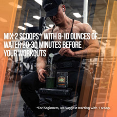 ALPHA LION Superhuman Pump glass mix demonstrates quick activation within minutes