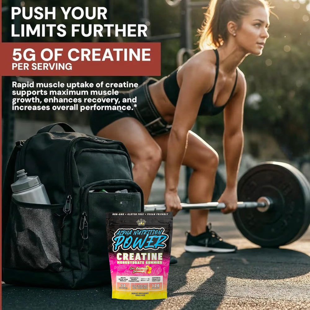 Post-workout recovery scenario with Creatine Gummies in use.
