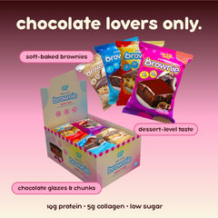 Variety pack image highlights multiple chocolate flavors to sample.
