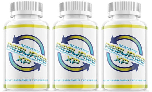 Alpha Pure Resurge XP deep sleep bottle supports calm evenings and restful nights.