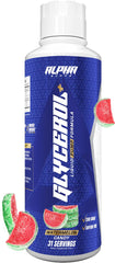 Alpha Supps Glycerol+ bottle showing hydration and pumps