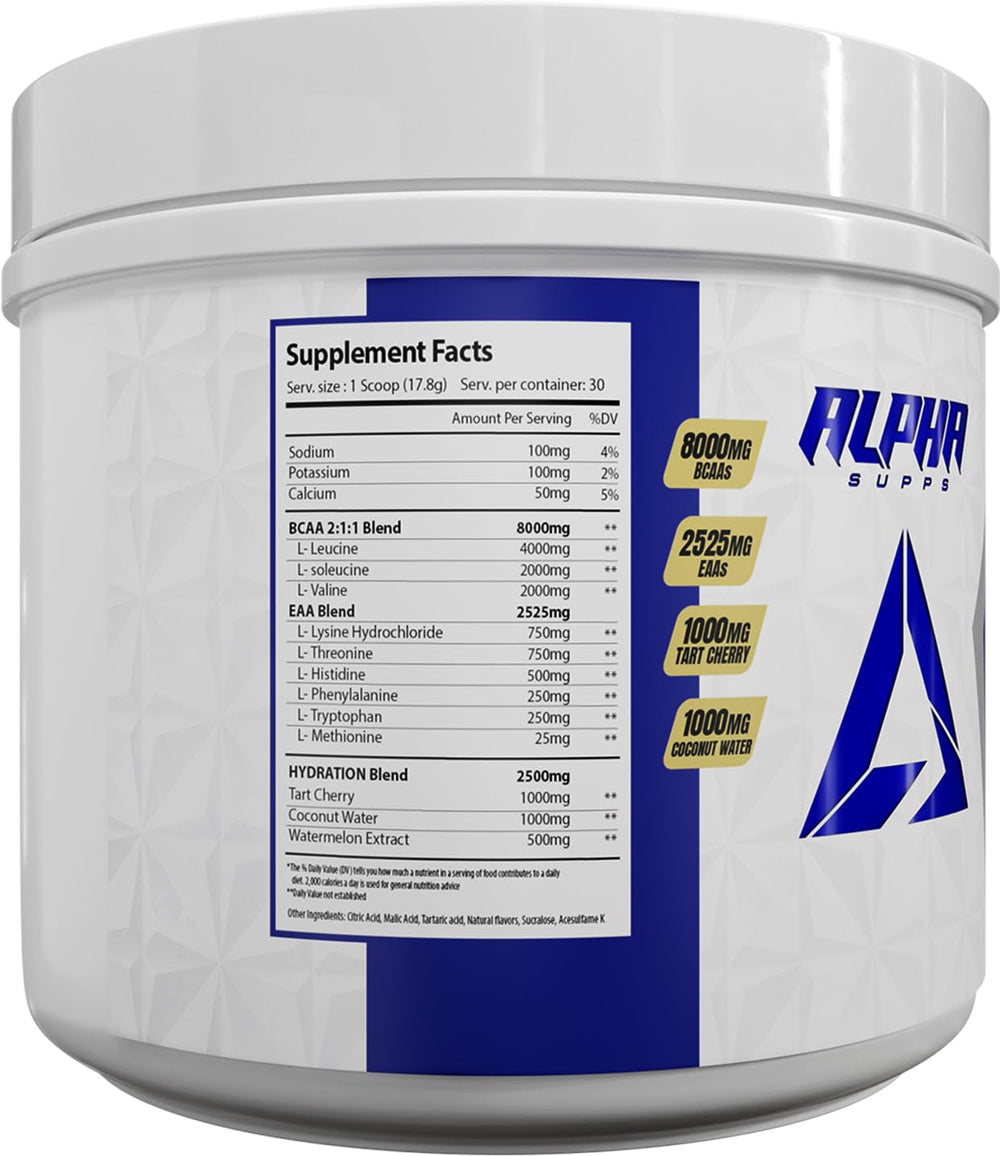 Athlete using Alpha Supps Hydro 9 Aminos during training for sustained activity.