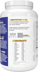 Alpha Supps ISO vanilla ice cream flavor close-up highlights a tasty gluten-free protein option.