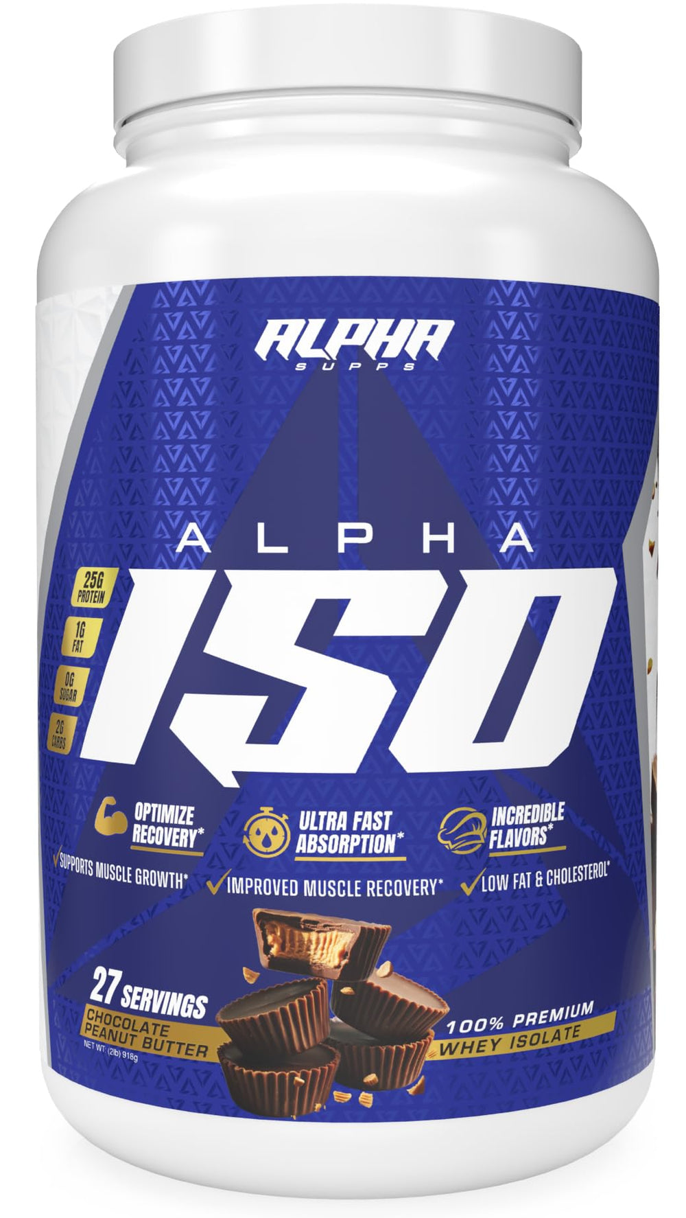 Alpha Supps ISO whey ingredient sourcing photo highlights quality.