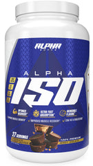 Alpha Supps ISO whey ingredient sourcing photo highlights quality.