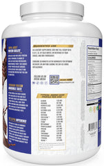 Low lactose and low fat profile shown on packaging aids digestion and everyday protein use.