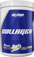 Alpha Supps collagen wellness scene showing lifestyle use for joints and skin support.