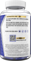 Energy-boosting capsules from Alpha Supps Vites for daytime vitality