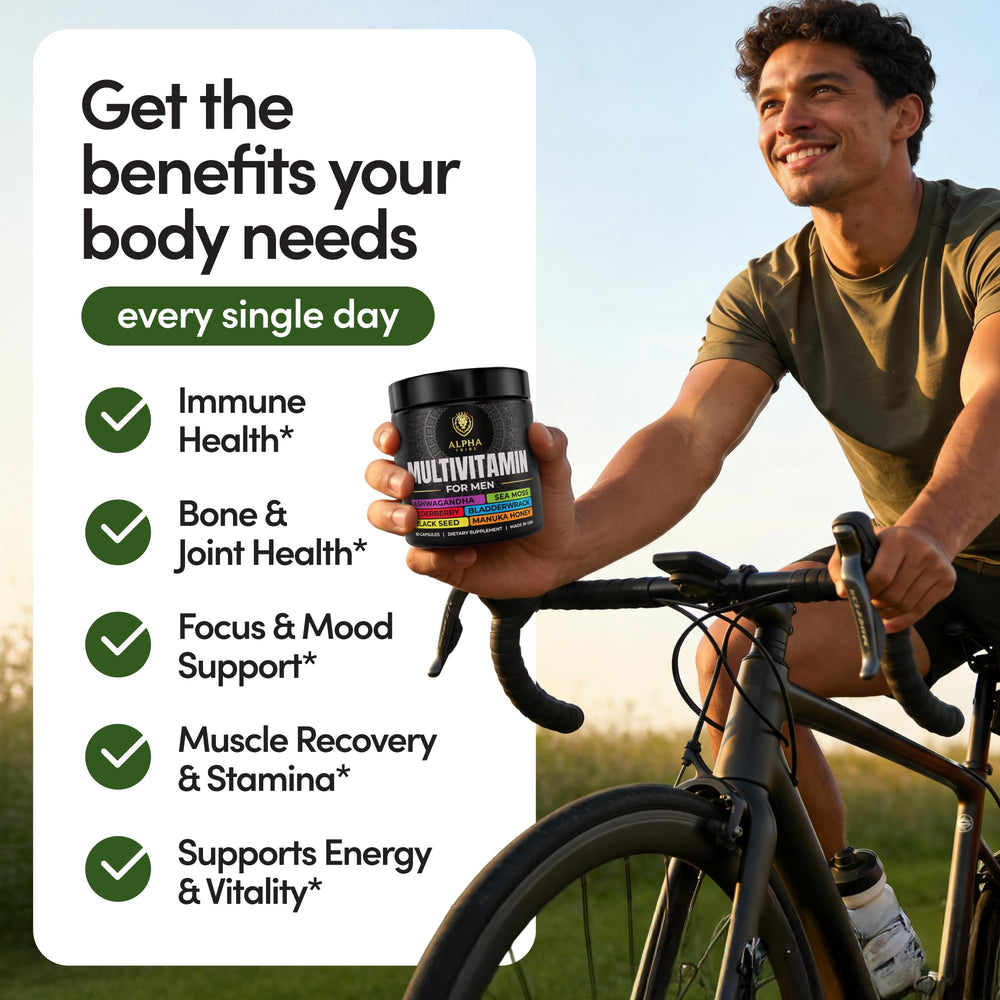 Alpha Tribe ashwagandha root tablets for calming mood and stress resilience