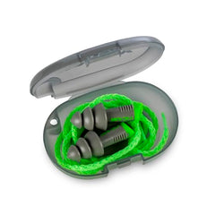 Alphas Pocket-Pak case keeps earplugs clean between uses.