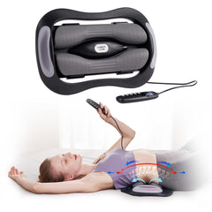 ALPHAY electric lumbar traction device in main view for home use, showing compact design