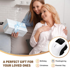 ALSTU knee massager compact for travel and storage