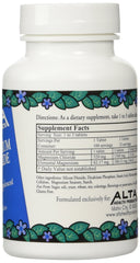 Close-up of Alta Health magnesium chloride tablets showing texture