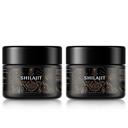 ALTAY MUMMIYO shilajit resin jar front showing premium label for daily energy support