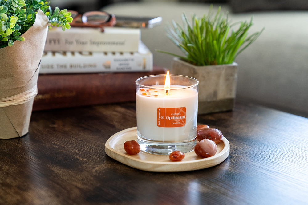 Aluminate Life Natural soy coconut wax blend for clean, sustainable burning