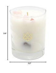 Aluminate Life Sleep candle in a cozy bedroom ambiance scene