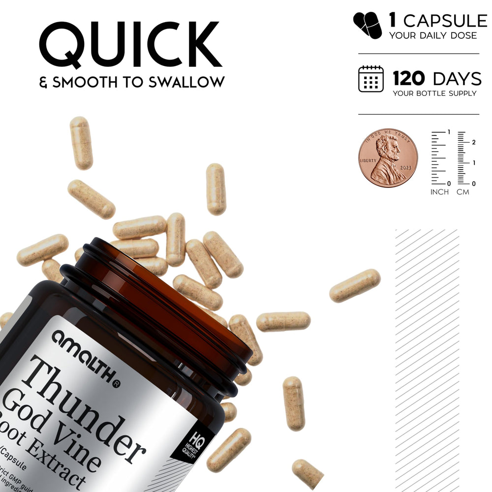 AMALTH 120-capsule bottle for a 60-day supply.