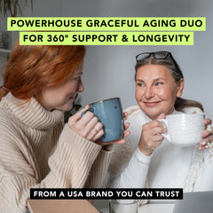 AMANDEAN bone mood immune benefits packaging proof communicates versatile daily support