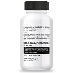 Amapola Clearer bottle back shows usage guidelines and ingredients