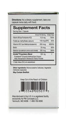 Amata Life ingredients panel closeup showing verified content and transparency.