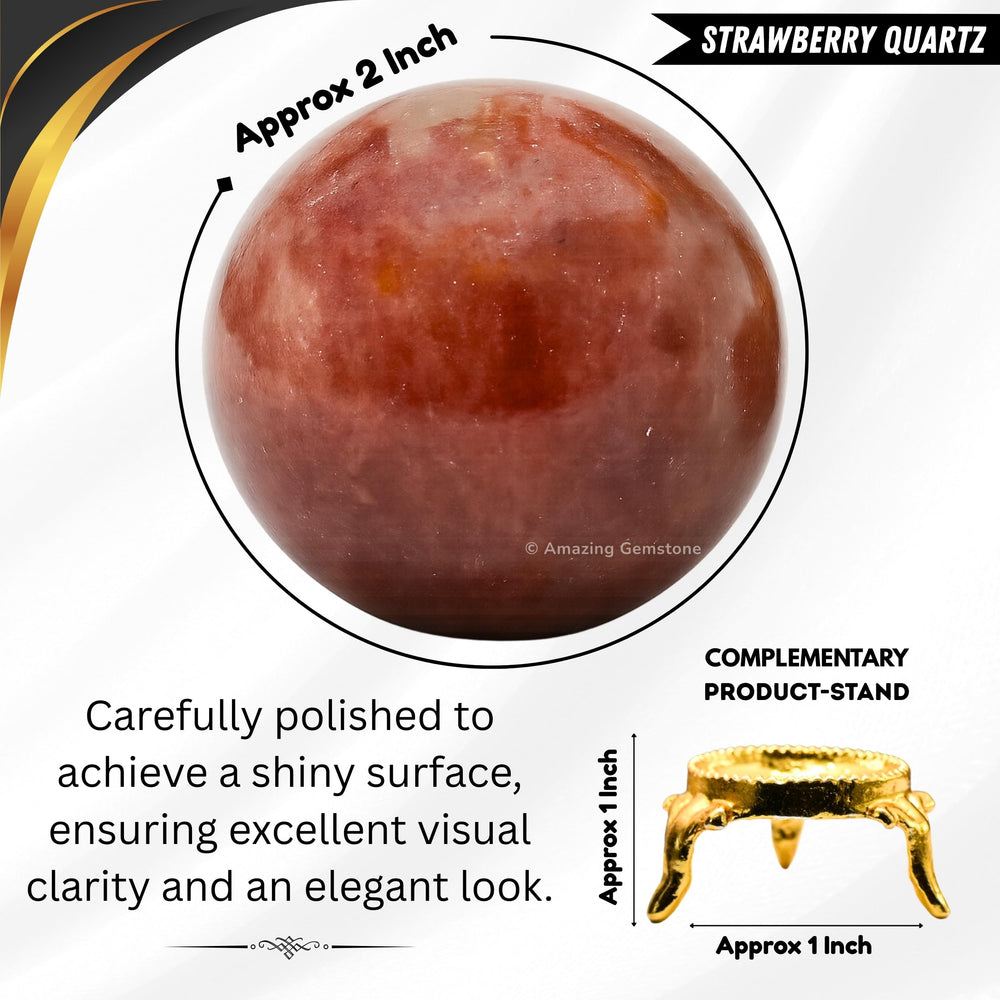Amazing Gemstone brass sphere stand detail showing stability and warmth