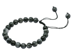 Amazing Gemstone Grey Cats Eye Bracelet includes certificate of authenticity.