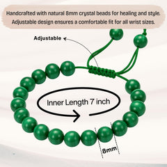 Amazing Gemstone Malachite Bracelet natural stone aesthetics for versatile outfits.