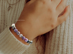 Amazing Gemstone bracelet in zip bag packaging, ideal for gifting.