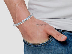 Amazing Gemstone Rainbow Moonstone bracelet gift-ready presentation for special occasions.