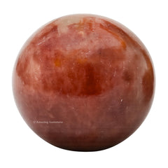 Amazing Gemstone close-up of strawberry quartz highlighting natural color and sparkle