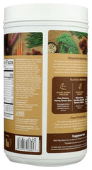 Amazing Grass Organic Plant Protein Blend bottle side highlighting organic protein sources for vegan nutrition