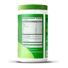 Amazing Grass packaging variety label communicates clean, adaptable packaging.