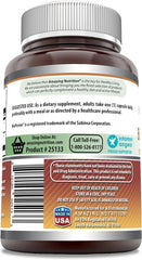 Amazing Formulas Boswellia packaging highlighting GMP and gluten-free features