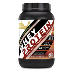 Amazing Nutrition Amazing Muscle Whey powder hazelnut packaging for easy daily protein.