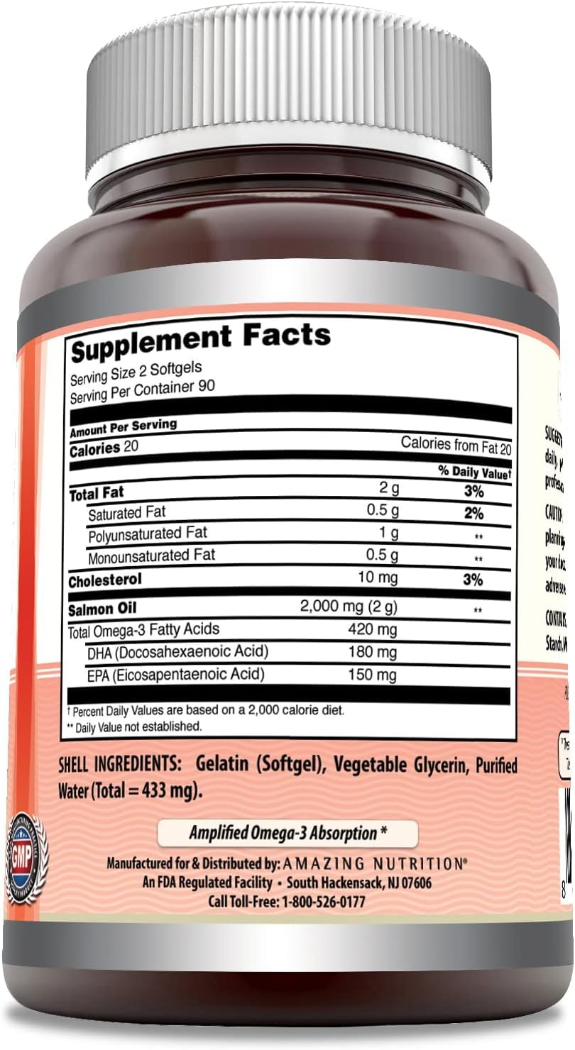 Closeup of softgels showing easy swallowing and two-softgel serving for convenience.