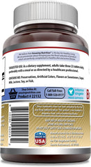 Amazing Nutrition Brewers Yeast 1500mg tablets serving panel shows three tablets per serving