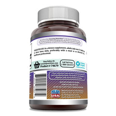 Amazing Nutrition USA-made bottle with GMP seal conveys purity and quality.