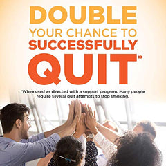 Amazon Basic Care gum pieces in hand illustrating portable quit aid.