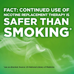 Amazon Basic Care mini nicotine lozenge citrus use scenario depicts routine quit moments.