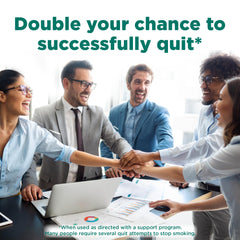 Dosing guidance visual with Amazon Basic Care 4 mg mint gum