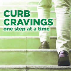 Amazon Basic Care product page highlights mint flavor and 4 mg gum benefits.