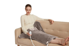 Ambershine heating pad with 4 auto-off timers supports energy-conscious use