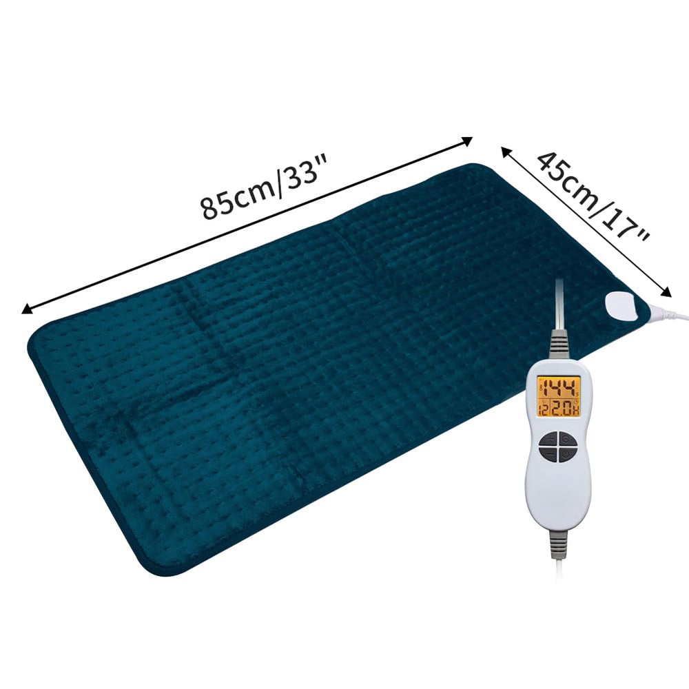 Ambershine XXXL 17x33 size provides full-body coverage for tense muscles.