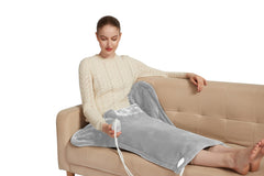 UL-certified Ambershine heating pad with overheat protection