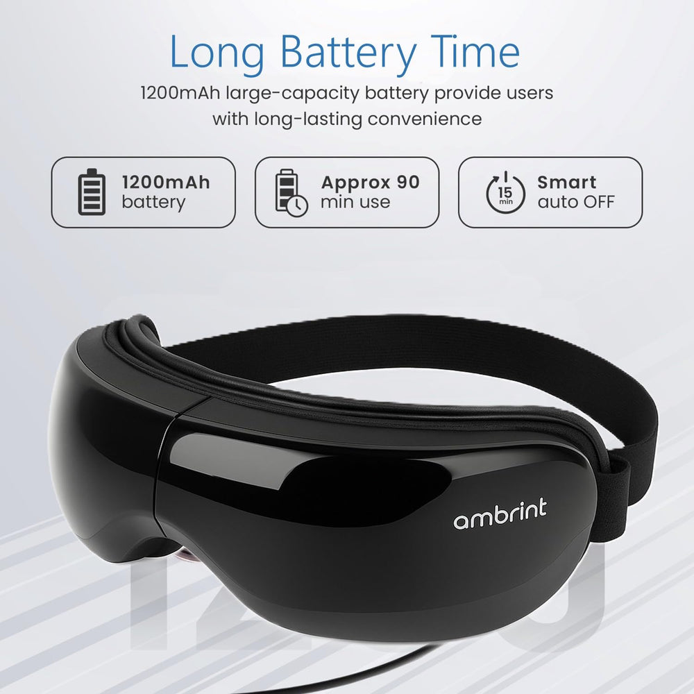 Ambrint 15-minute auto timer helps consistent sessions.