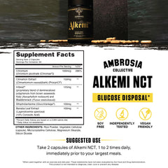 Ambrosia Alkemi NCT daily dose scoop ready for easy integration with meals