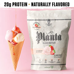 Ambrosia Planta BSCG-certified label on packaging
