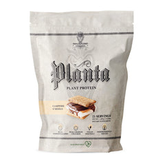 Ambrosia Planta scoop reveals 20g protein per serving for lean fueling.