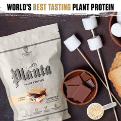 Ambrosia Planta shaker shows easy mixing for post-workout or desk.